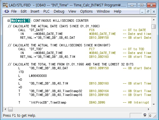 S7-300/400 프로그래밍 중급과정